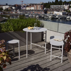 Disc b&aelig;nk, soft grey, Zone Denmark