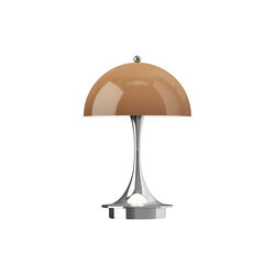 Panthella 160 Original Portable bordlampe, opal brown, Louis Poulsen