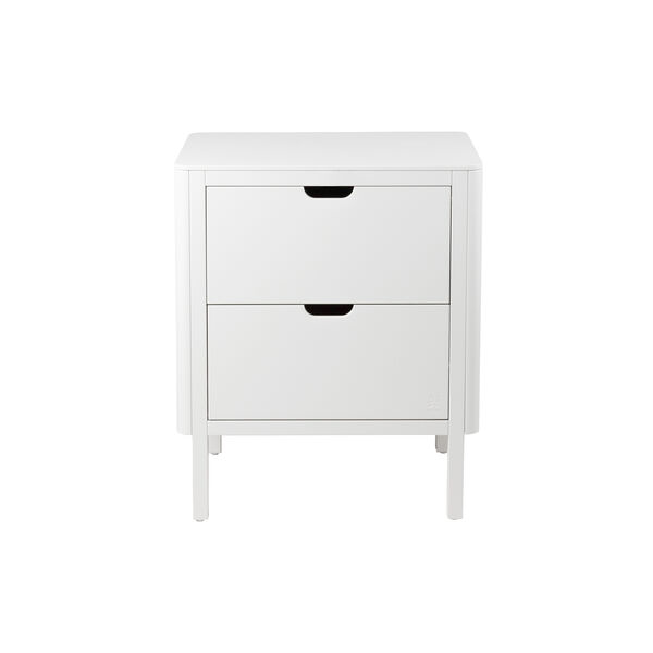 Sebra puslebordet med skuffer, classic white, Sebra