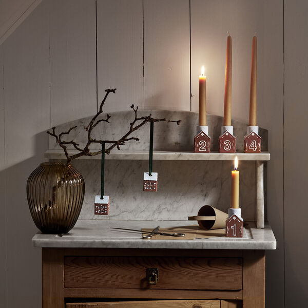 Gingerbread Adventsstager, K&auml;hler