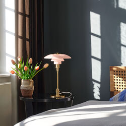 PH 3/2 Pale Rose bordlampe, Louis Poulsen