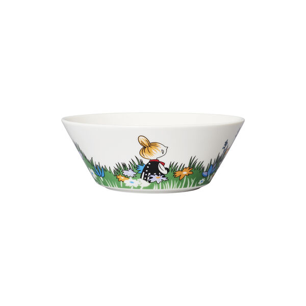 Mumi sk&aring;l &Oslash; 15 cm Lille My p&aring; engen, Moomin Arabia
