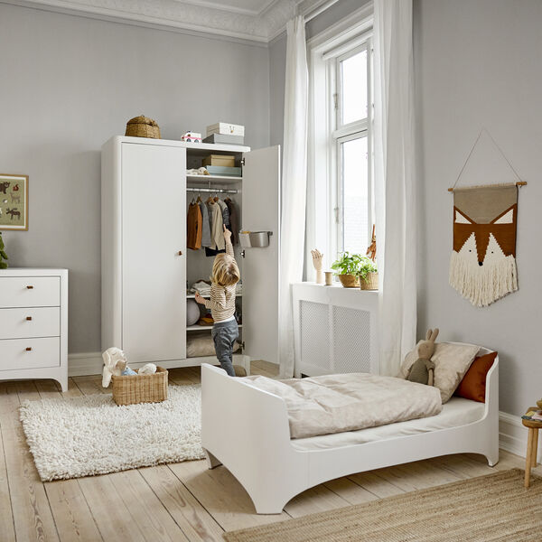 Leander Classic&trade; garderobeskab, white, Leander