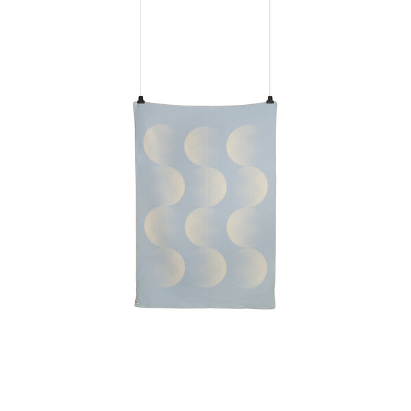 MOON Throw, crescent blue, R&oslash;ros Tweed