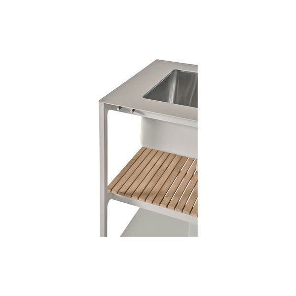 Vipp742 Open-Air Outdoor Kitchen Unit with Sink, Vipp