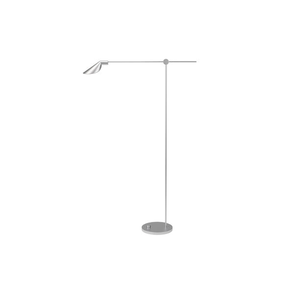 MS011 gulvlampe, polished steel, Fritz Hansen