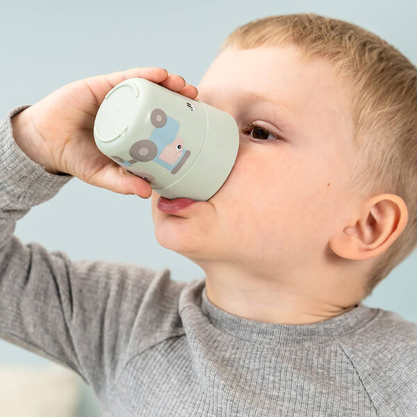 Tiny Farm foodie spisesæt m/sugekop, green, Done by Deer