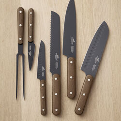 Phenix Walnut Knivs&aelig;t  3 dele, Lion Sabatier