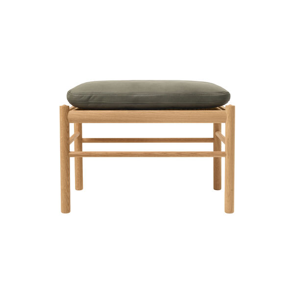 OW149F Footstool, Jade 20368, Carl Hansen & Søn