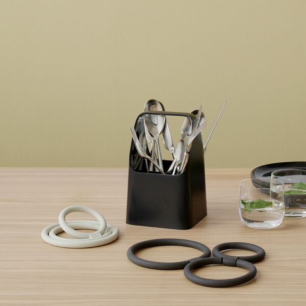 CIRCLES bordskåner, black, RIG-TIG