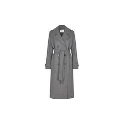 ShayMD Coat, dark grey melange, Modström