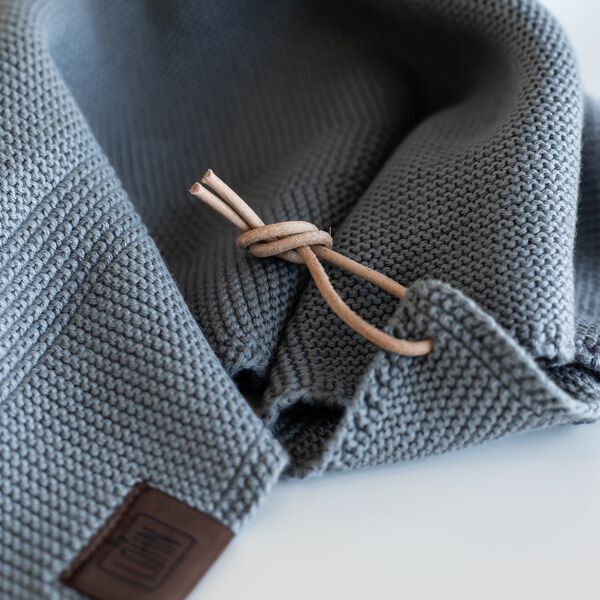 Strikket Håndklæde, spanish grey Strikket Håndklæde, spanish grey, By LOHN