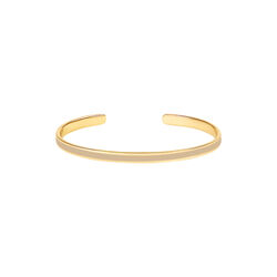 BANGLE Bracelet, mastic beige, bangle up