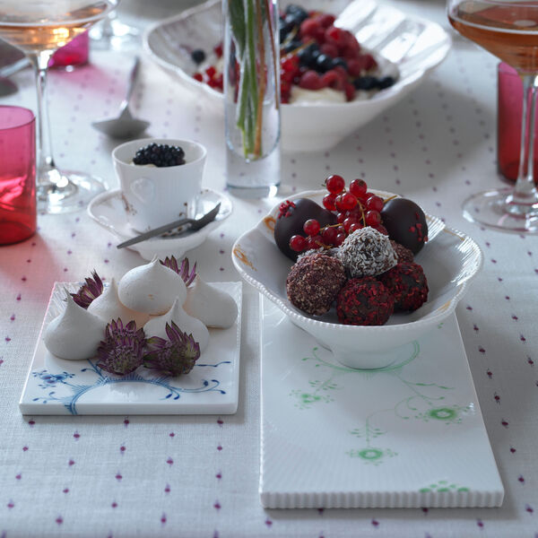 Blå Elements serveringsbræt 18 cm, Royal Copenhagen