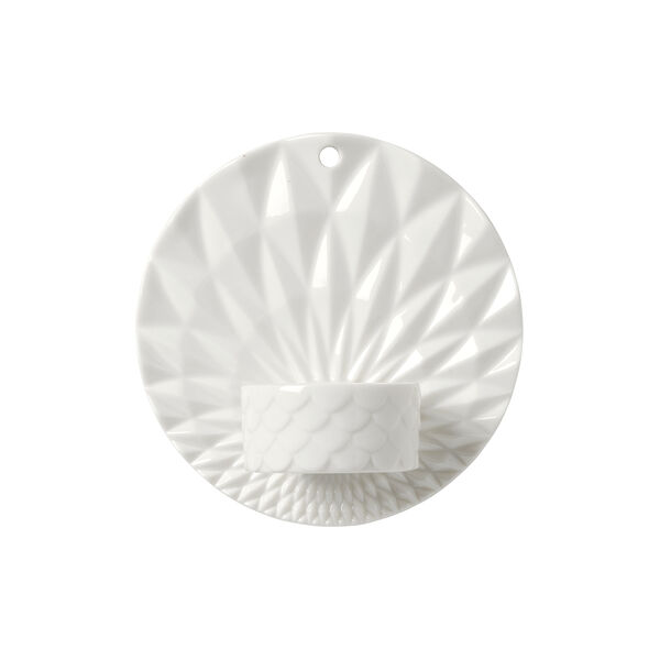 Pipanella Wall Votive Scales fyrfadsoph&aelig;ng, white, Dottir Nordic Design