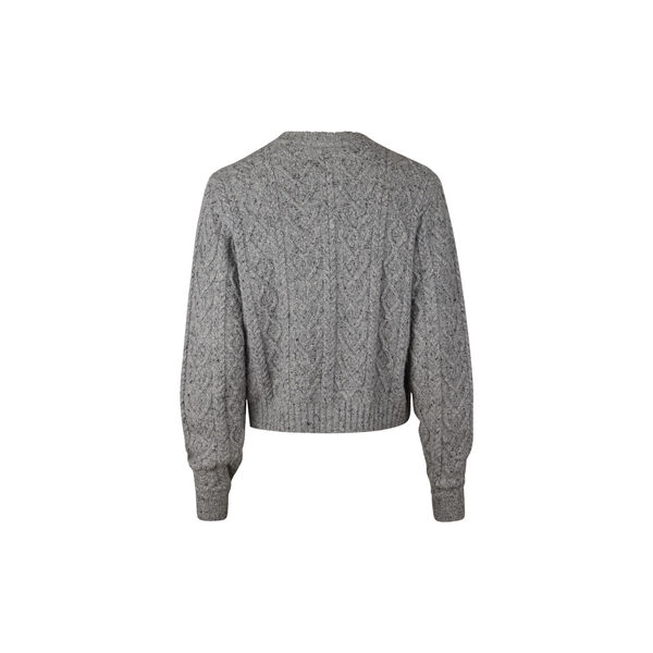 Karita Cardigan, light grey, Stenströms