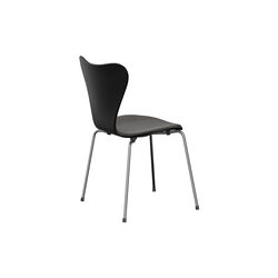 Serie 7&trade; 3107 forsidepolstret stol, Essential dark brown, Fritz Hansen