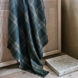 Check plaid, green/light green, ELVANG