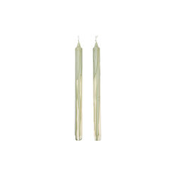 Dryp Candles 2 stk., tea green, Ferm Living