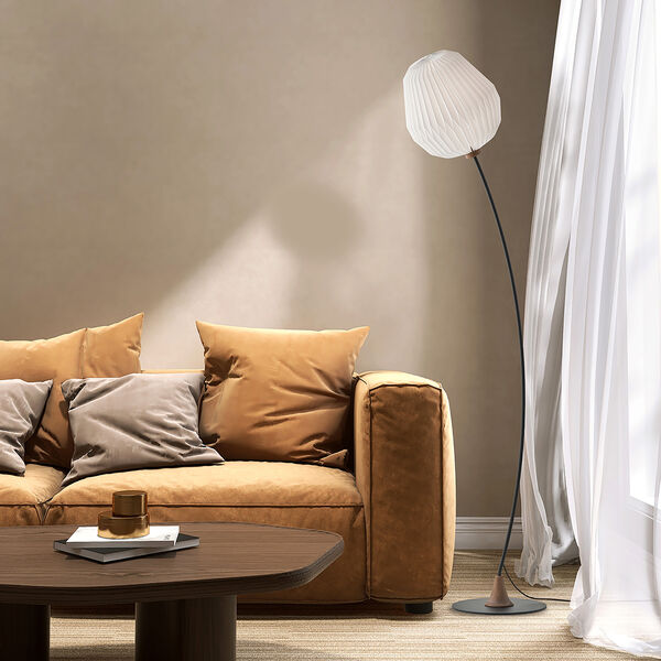 Le Klint 330 Bouquet gulvlampe, r&oslash;get eg, LE KLINT