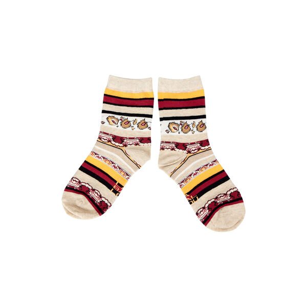 POETRY strømper, sand melange, Bella Ballou