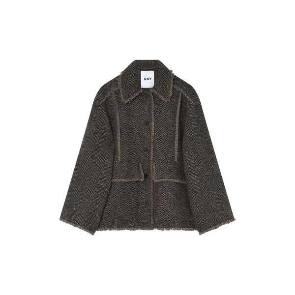 DAYHarry - Wool Structure, brown twill, DAY Birger &eacute;t Mikkelsen
