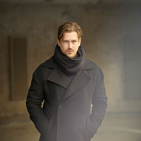 Pleece Snood, black, Design House Stockholm