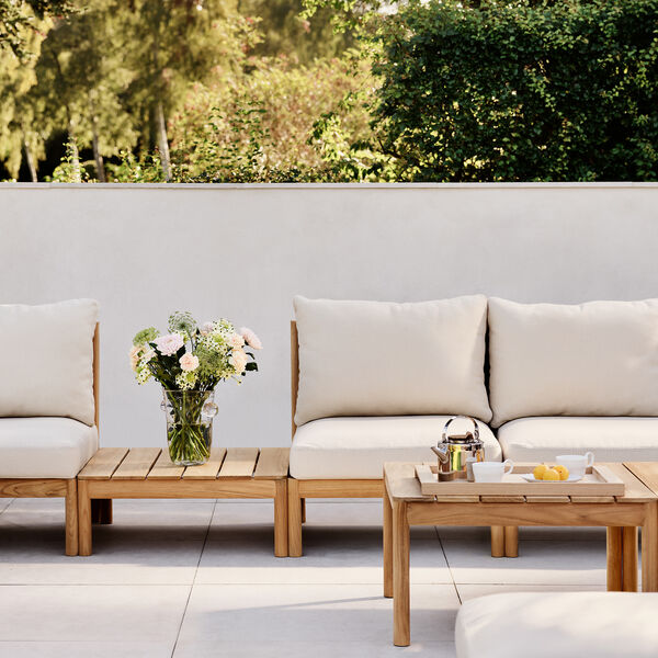 Tradition Lounge Table Low, teak, Fritz Hansen