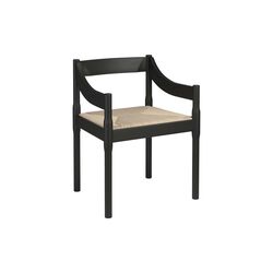 Carimate&trade; stol, sortfarvet ask, Fritz Hansen