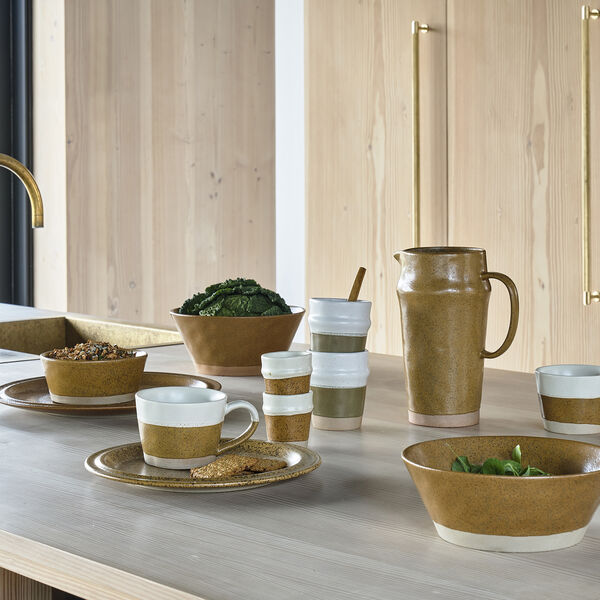 Evig serveringsskål, amber Evig serveringsskål, amber, Villa Collection