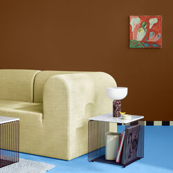 Panton Wire Single topplade, 992 white marble, Montana Furniture