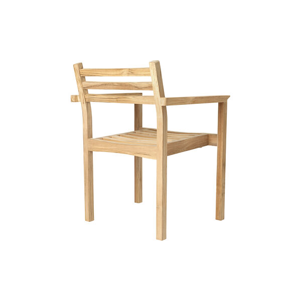 AH502 Outdoor spisbordsstol med armlæn, Carl Hansen & Søn