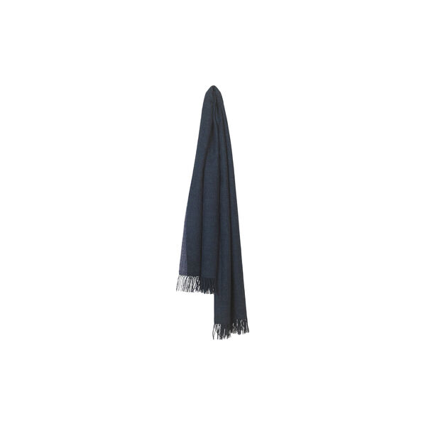 Traveller sjal, navy/grey, ELVANG