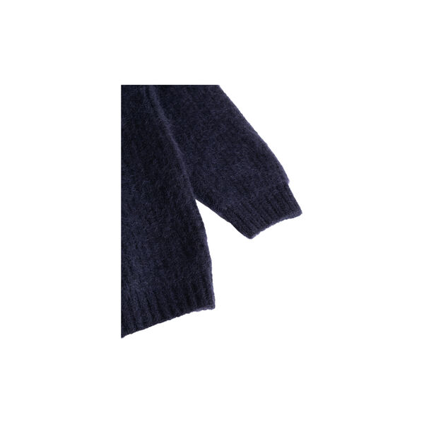 Tavon W Knitted Cardigan, darkness melange, MarMar Copenhagen