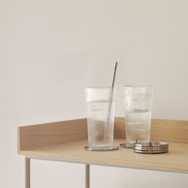 Stelton genanvendelige suger&oslash;r 4 stk., steel, Stelton