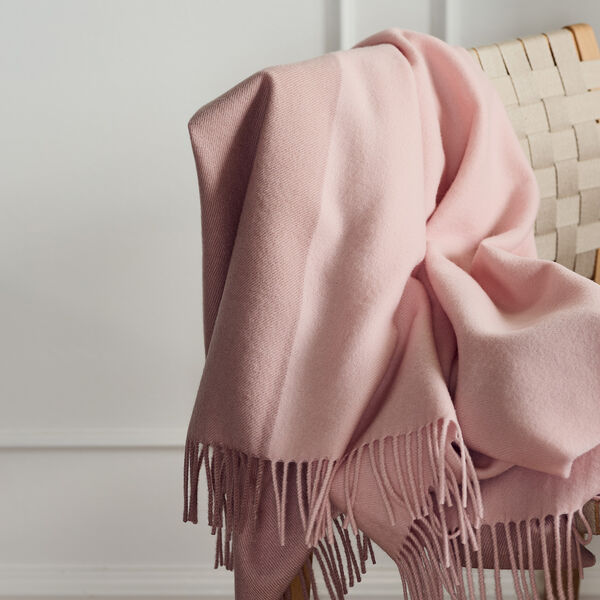 Secret plaid, 02210 blush/rosa, Silkeborg Uldspinderi