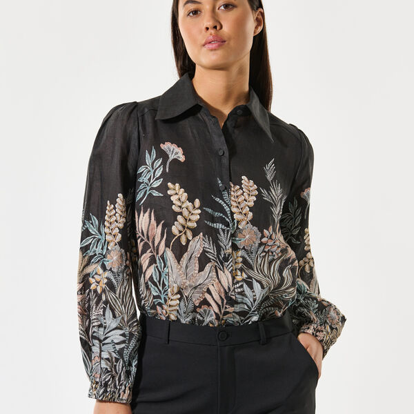 SiomaDEA NS Blouse Long Sleeved, nori, Dea Kudibal