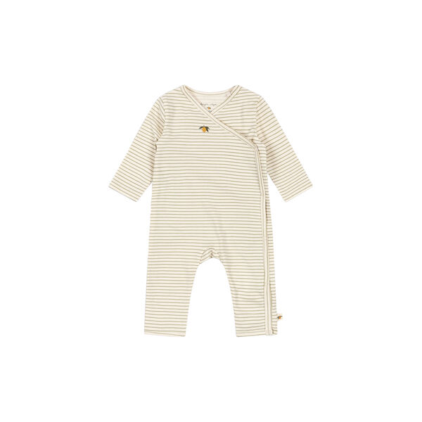 Basic Newborn Onesie, tea stripe, Konges Sl&oslash;jd