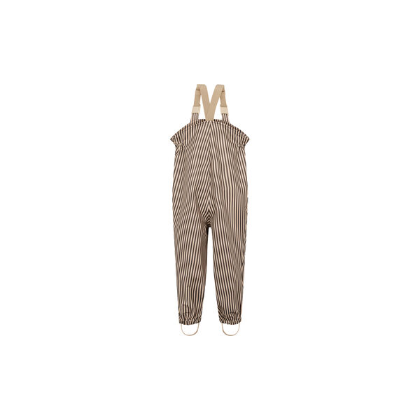 Oddy Rainwear Set, brown stripe, MarMar Copenhagen