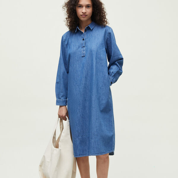 Umini Dress Denim, iceberg, Aiayu