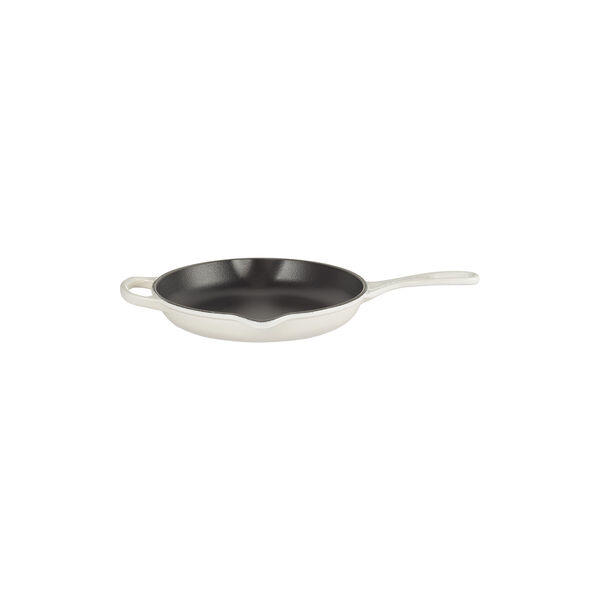 Signature st&oslash;bejern stegepande &Oslash; 23 cm, meringue, Le Creuset