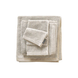 Timeless Tone Stripe h&aring;ndkl&aelig;de, beige/white, Marc O'Polo