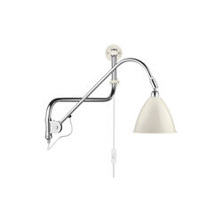 BL10 Wall Lamp, soft white semi matt/chrome, GUBI