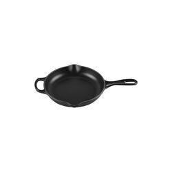 Signature st&oslash;bejern stegepande &Oslash; 23 cm, matte black, Le Creuset