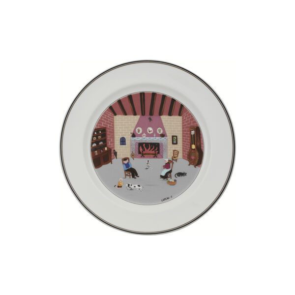 Design Naif tallerken &Oslash; 27 cm, fireplace, Villeroy & Boch