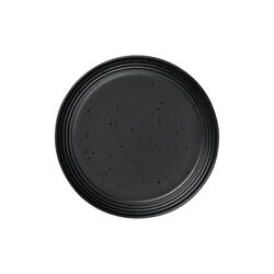 Plate | &Oslash; 17,5 | Black shiny | Tallerken, ASA Selection