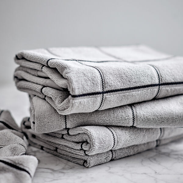 Vista håndklæde, cloud grey, Södahl