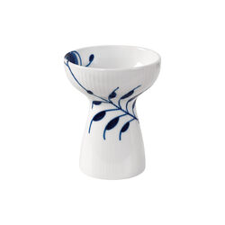 Bl&aring; Mega Riflet vase 11 cm, Royal Copenhagen