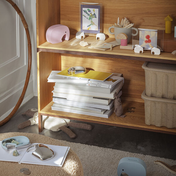 Elephant æske, lyserød, Georg Jensen