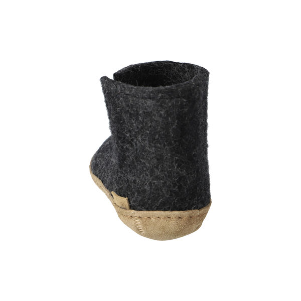 Filtankelstøvle junior, koksgrå Filtankelstøvle junior, koksgrå, Glerups